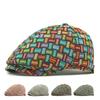 Женский шестиклинный берет, британская винтажная кепка газетчика, шляпа художника, мужская прогрессивная шляпа