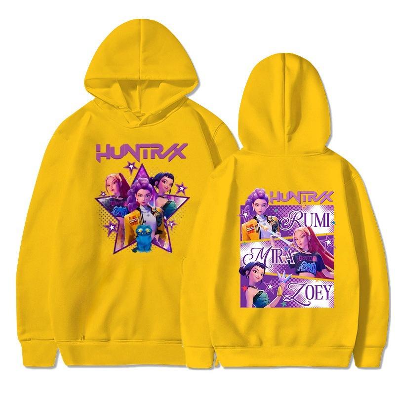 Женские толстовки и свитшоты Европейско-американская мода Группа охотников на ведьм с принтом Повседневный свитшот с капюшоном Осень Зима Свитшот с длинным рукавом