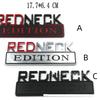 1PCS REDNECK EDITION Car Emblem Chrome Badge 3D Sticker Decal for Fo+rd F-150 F-250 F-350 Chev+rolet Silverado Dodge RAM 1500