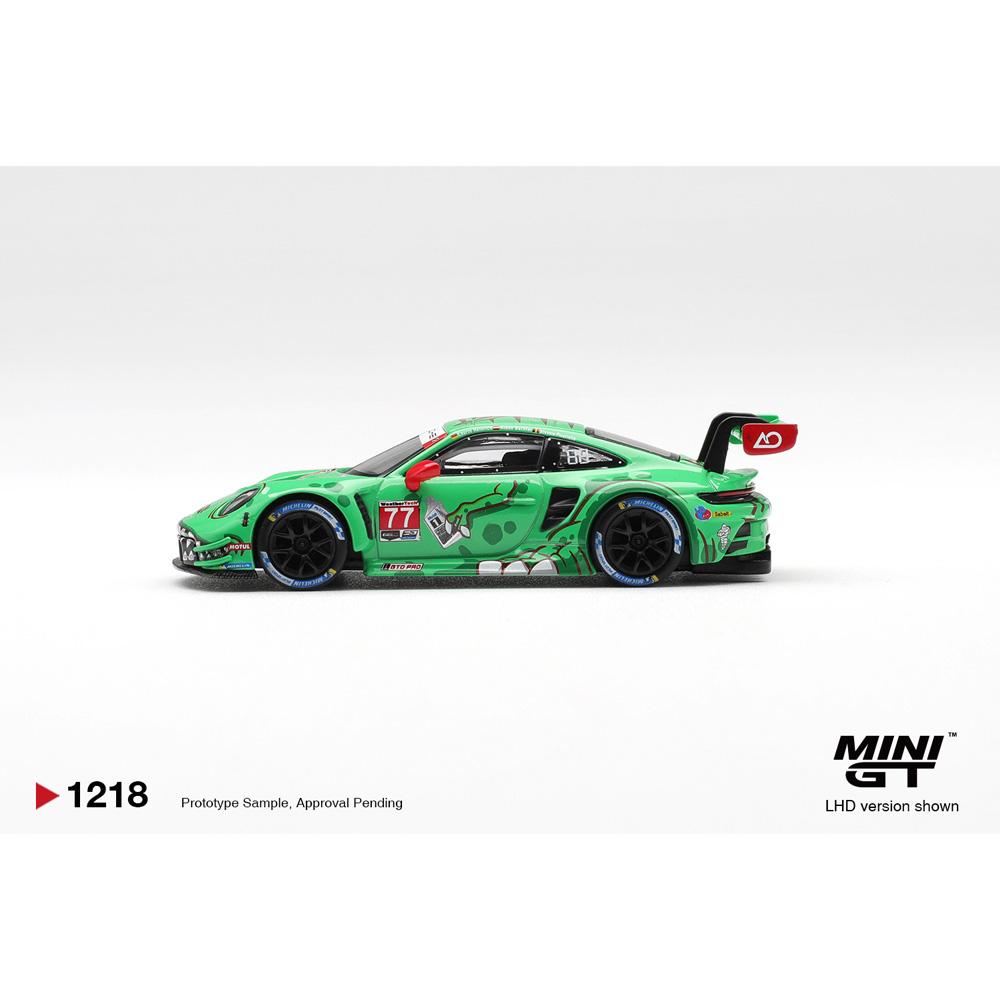 AABKO1 Presale MINIGT 1/64 Porsche 911 Gt3 R(992) #77 Diecast Model Car Blister Packaging High Performance Model Gift for Boys Adults