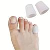 1 Pair Orthotics Silicone Toe Protector Anti-abrasion And Anti-pain Separation Thumb Sleeve