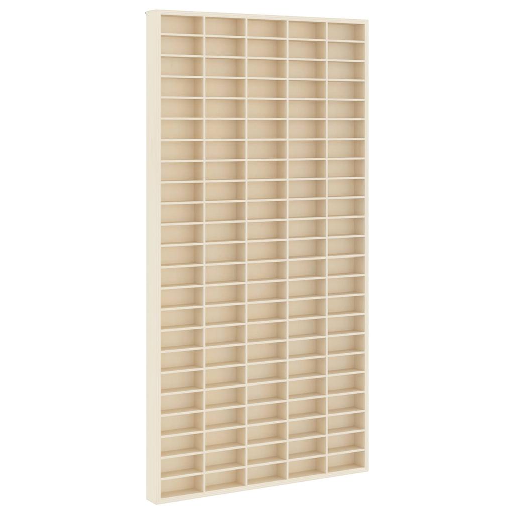 Wall Display Case Wall Mount Beige 50 x 4.5 x 96 cm