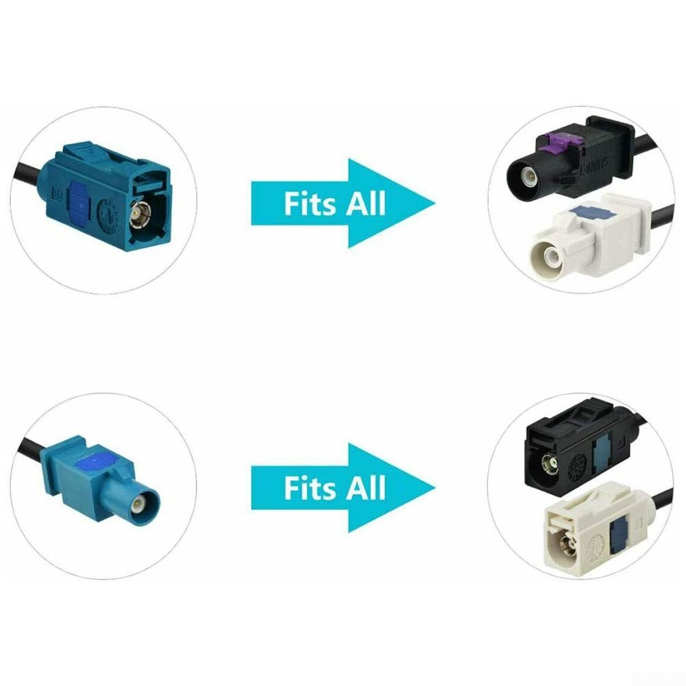 Универсальный кабель Fakra Z to DIN для Bingfu для автомобильного радио DAB