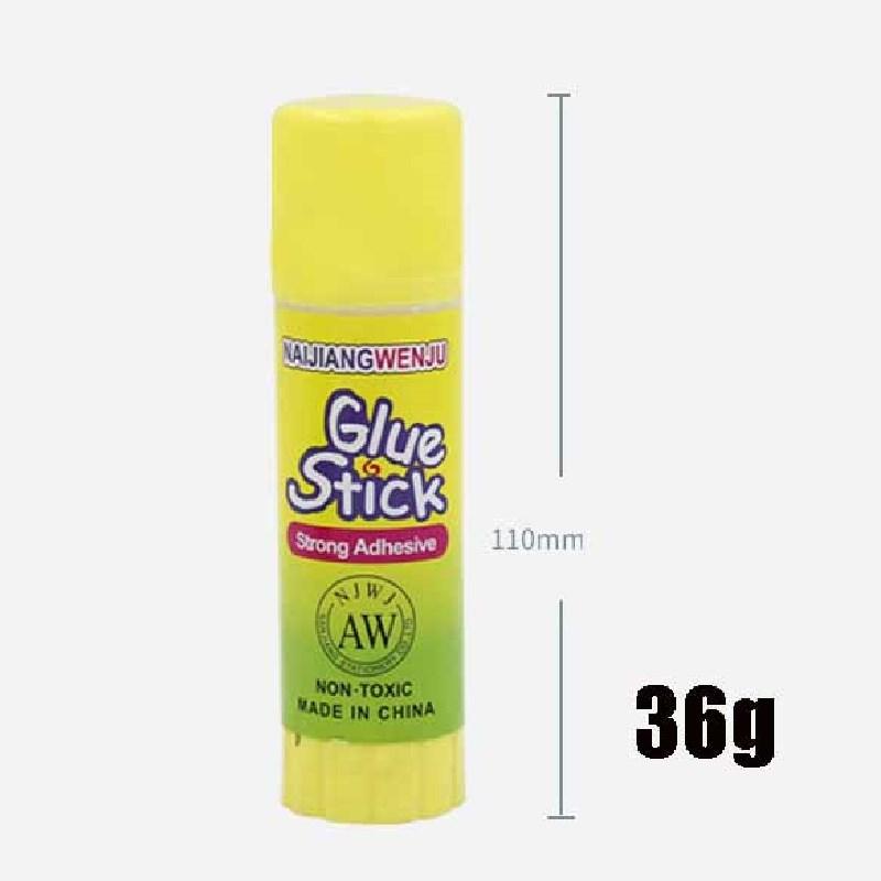 Мультяшный клей-карандаш для студентов, детей, высокая вязкость, твердый клей, прочная фиксация, забавные канцелярские товары, школьные и офисные и домашние принадлежности