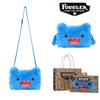 Fluffy Crossbody Bag Wide Eyed Weirdo Screech Dolls Ugly Tooth Monster Plush Toys Big Head Furry Backpack Gifts