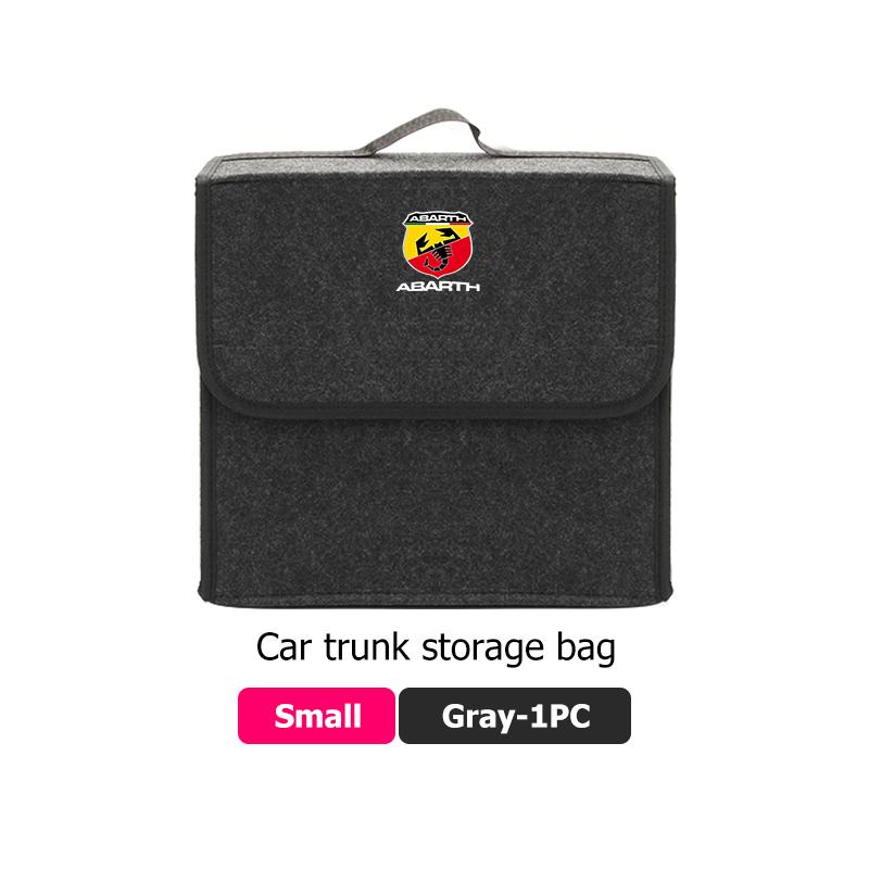 Car Trunk Organizer Box Folding Travel Storage Container Bag For Abarth Fiat Grande Punto Tipo Stilo Ducato Palio 500x V9