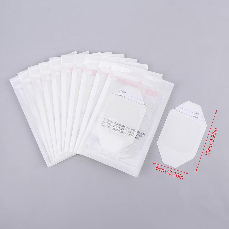 6X7/10X12Cm Transparent Film Dressing Waterproof Wound Bandage Adhesive Patches Post Surgical Shower Or Iv Shield Tattoo