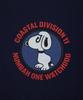 ALPHA INDUSTRIES Свободная футболка Watch Dog Реплика Синяя