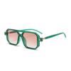 Vintage Gradient Double Bridge Sunglasses - Stylish Fashion Shades for Women and Men - Perfect for Driving, Beach Party