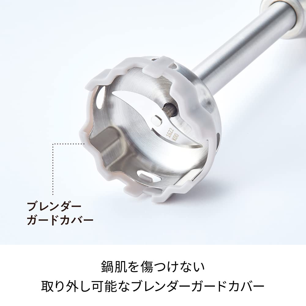 Recolte беспроводной ручной блендер для детского питания смузи Potage зарядка через USB мощный высокоскоростной вращение крем белый RHB-2(W)