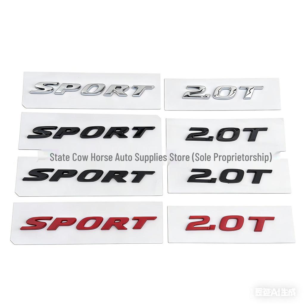 Rear Emblem Car Sticker for Volkswagen Passat, Lavida, T-Cross, Tayron, and T-Roc