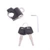 Universal Motorbike Anti-theft Motorcycle Handlebar Lock Helmet Lock Helmet Hook