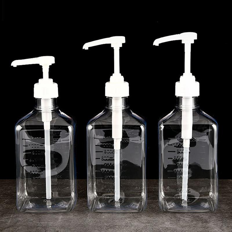 Диспенсер для кофейного сиропа на 1100 мл, многофункциональная бутылка для кетчупа с медовым соусом и помпой