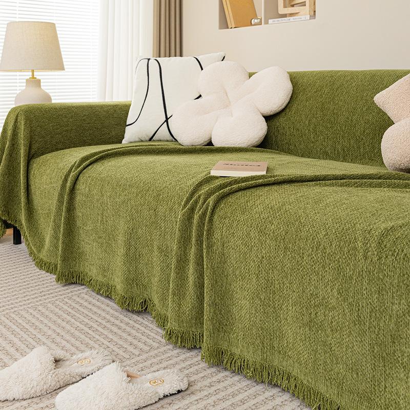 Чехол для дивана с узором «елочка», ткань, полотенце для дивана, универсальный универсальный прямой ряд для четырех сезонов, цельное одеяло с полным покрытием