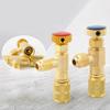 R410A R22 1/4"DN8 Хладагент для кондиционера Высококачественный Жидкостный Предохранительный клапан Адаптер безопасности Ручной Инструмент Запчасти
