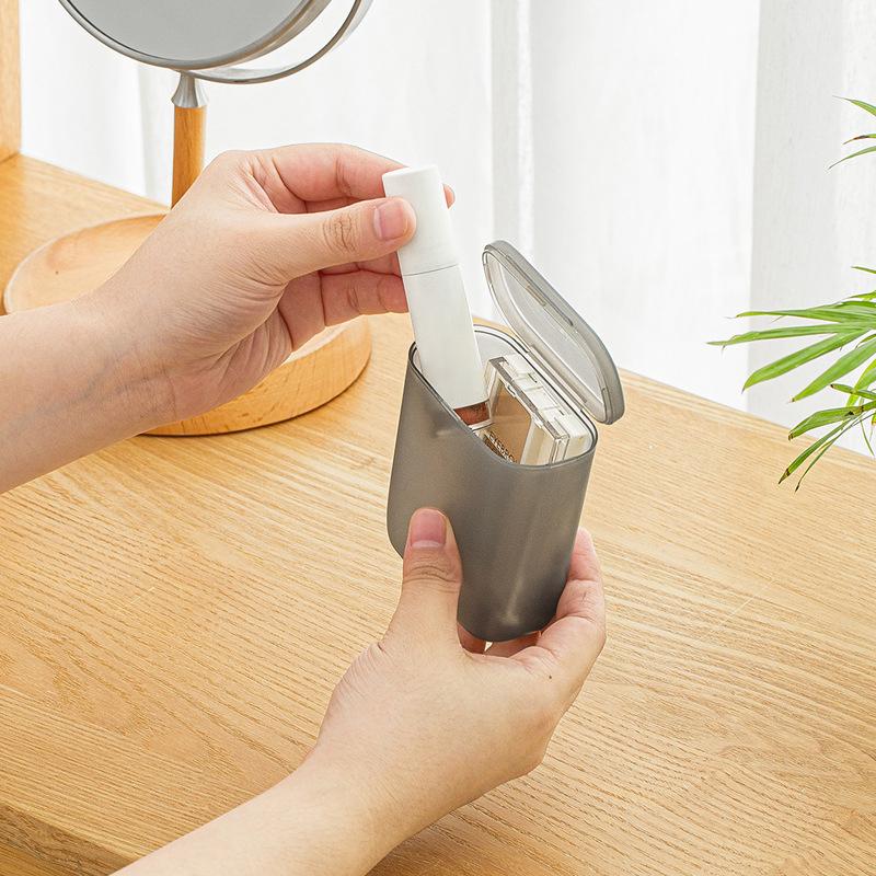 Настольный пылезащитный ящик для хранения кабеля данных с крышкой, коробка для зарядки мобильного телефона, прозрачный контейнер для кабеля и провода, коробка для офиса и дома