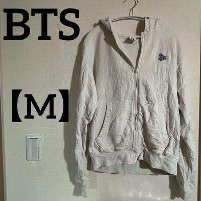 [Б/У] Худи BTS Artist 2010M Белое худи с фиолетовым логотипом