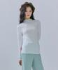 CHASECULT Women'S Frill Point Mock Neck T-Shirt-Cfzg5153C01