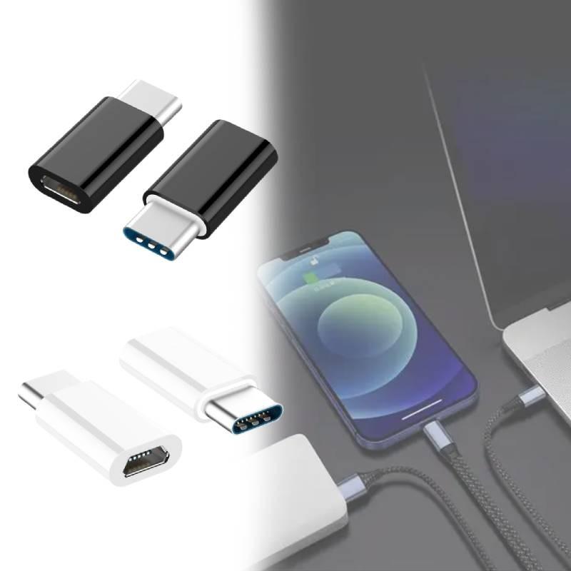 Универсальный адаптер USB Type C для передачи данных и зарядки Android-устройств