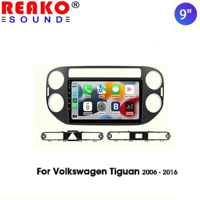 9" автомобильный Android 12 для VW Volkswagen Tiguan 1 NF 2006 -2016 2Din автомобильный радиоприемник мультимедиа видеоплеер GPS стерео навигатор CarPlay