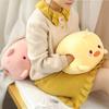 Keep Warm Office Nap Pillow Super Soft Pillow Stuffed Toy Hand Warmer Plush Pillow  Winter