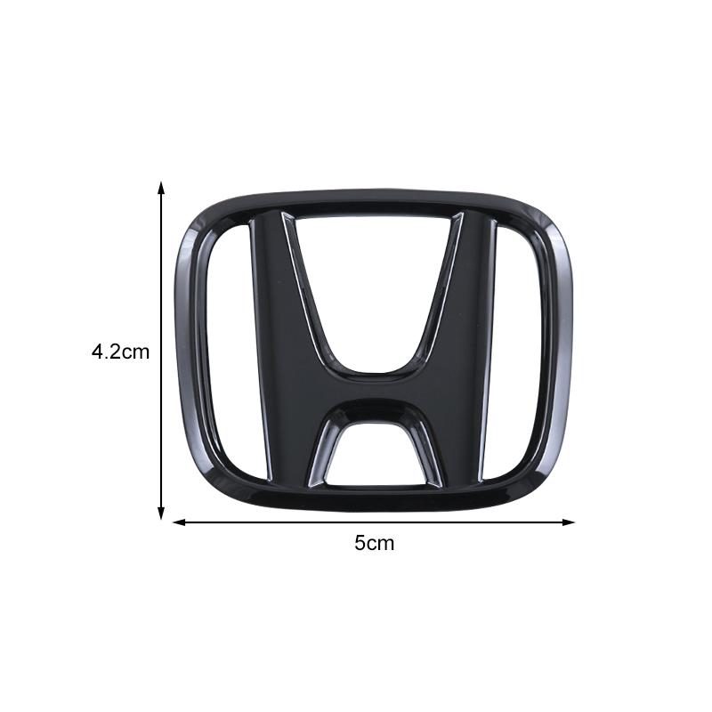 Автомобильная наклейка на руль, декоративный значок с логотипом для Honda Civic Accord Crider City XRV CRV HRV Inspire Fit Odyssey Envix