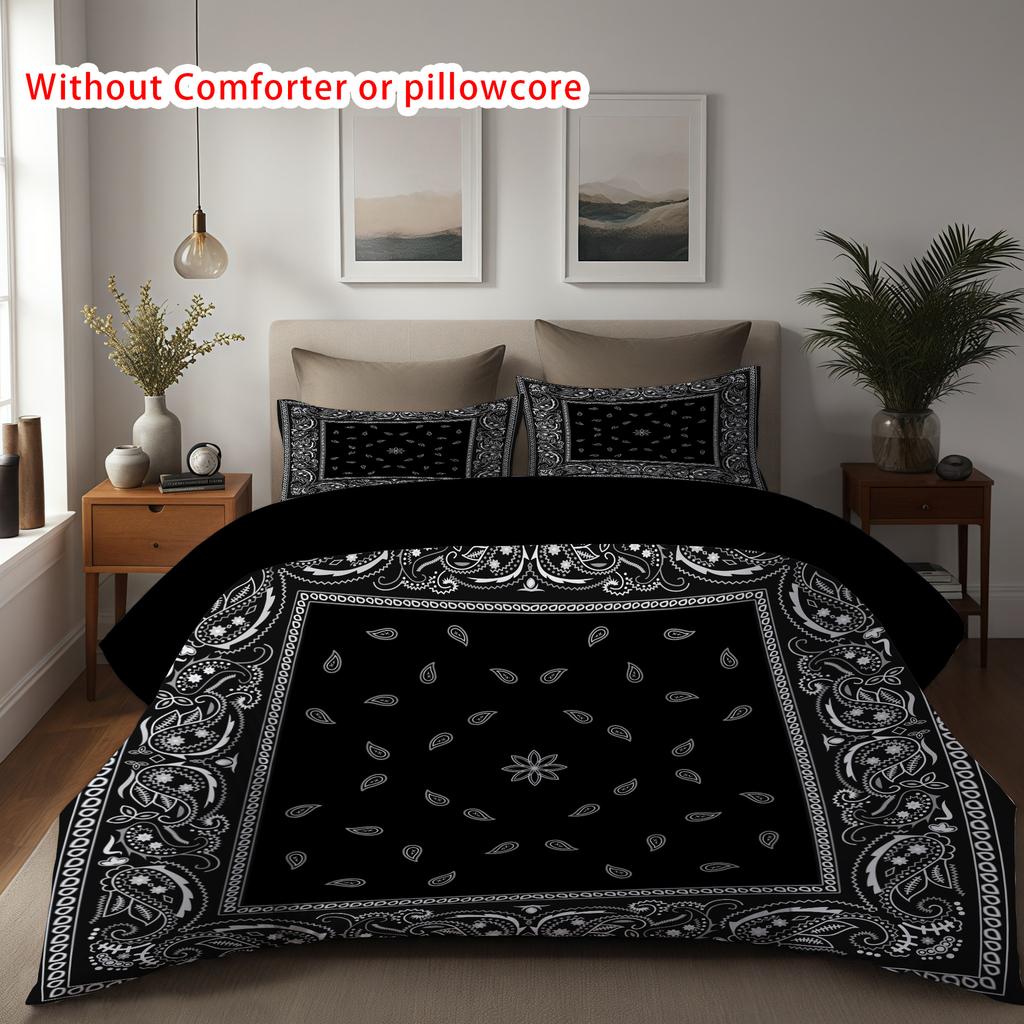 Bedding Customization Nordic Super Soft Simple Light Luxury Three-Piece Quilt Cover Mattress Home Textile Products
