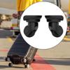 2 Pieces Luggage Wheels Repair Parts Smooth Impact Resistant Easy To Install Mute Universal Travel