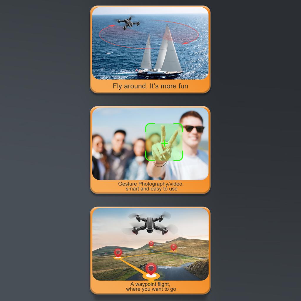 Дрон с дистанционным управлением по GPS и камерой 4K, двойная камера, 5GWIFI, предотвращение препятствий, двойной оптический GPS