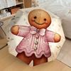 1 шт. Зонт с рисунком Пряничного человечка, Зонт с автоматическим открытием и закрытием, Высококачественный зонт, Идеальный подарок для нее 271