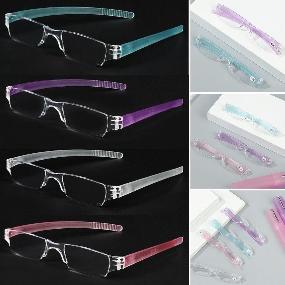 Мужские Женские С Футляром Диоптрии +1.0 1.5 2.0 До 4.0 Компьютерные Очки Пресбиопия Очки Для Чтения Ультралегкие Очки