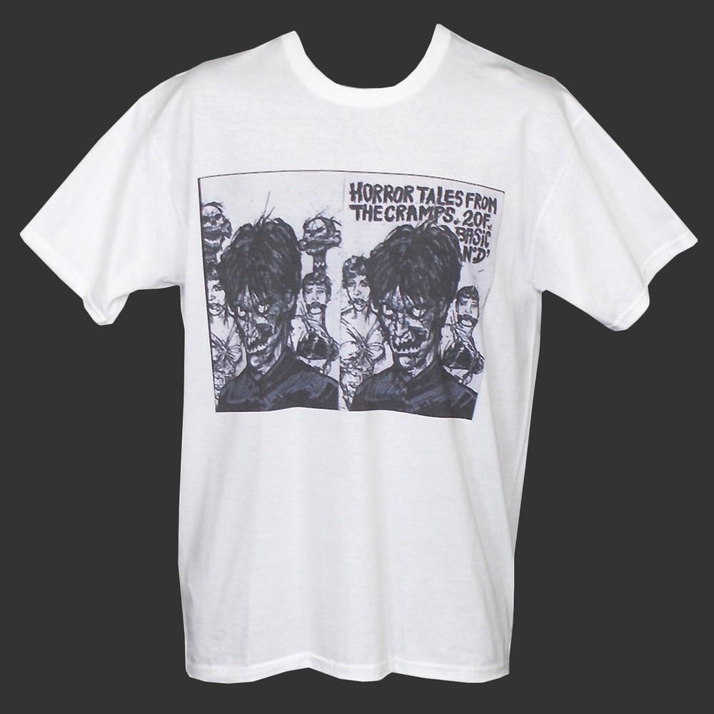 THE CRAMPS ПСИХОБИЛЛИ ПАНК-РОК ФУТБОЛКА унисекс S-3XL