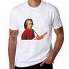 Mozart with a keytar TShirt Gym Wear Breathable Short Sleeve Tee