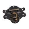 Antique Retro Vintage Decorative Latch Hasp Pad Chest Lock Plate For Wooden Jewelry Box M