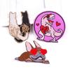 3 Pcs/pack Fusible Embroidery Patch Iron On Patches For Clothing Thermoadhesive Patches For Jackets Jeans Backpack Ironable Sewing Patch