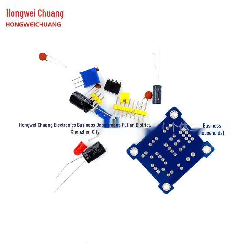 NE555 Square Wave Signal Generator DIY Kit