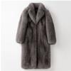 Men Fur Coat Winter Faux Mink Fur Outwear Long Jackets 2022 New Men Casual Punk Parka Jacket Fur Turn-down Collar Overcoat