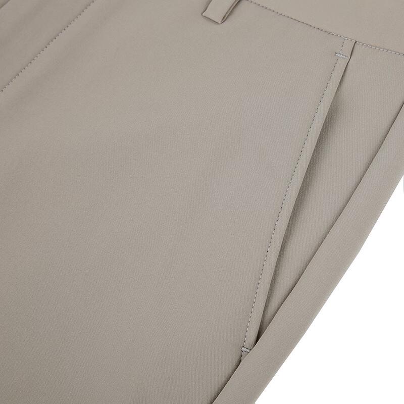 Caizi Мужские брюки кэжуал с плюшевой подкладкой, прямого кроя