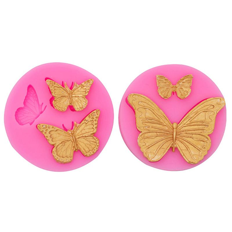 1Pc Butterfly Silicone Molds Mini Butterfly Cake Mold DIY Desserts Decoration