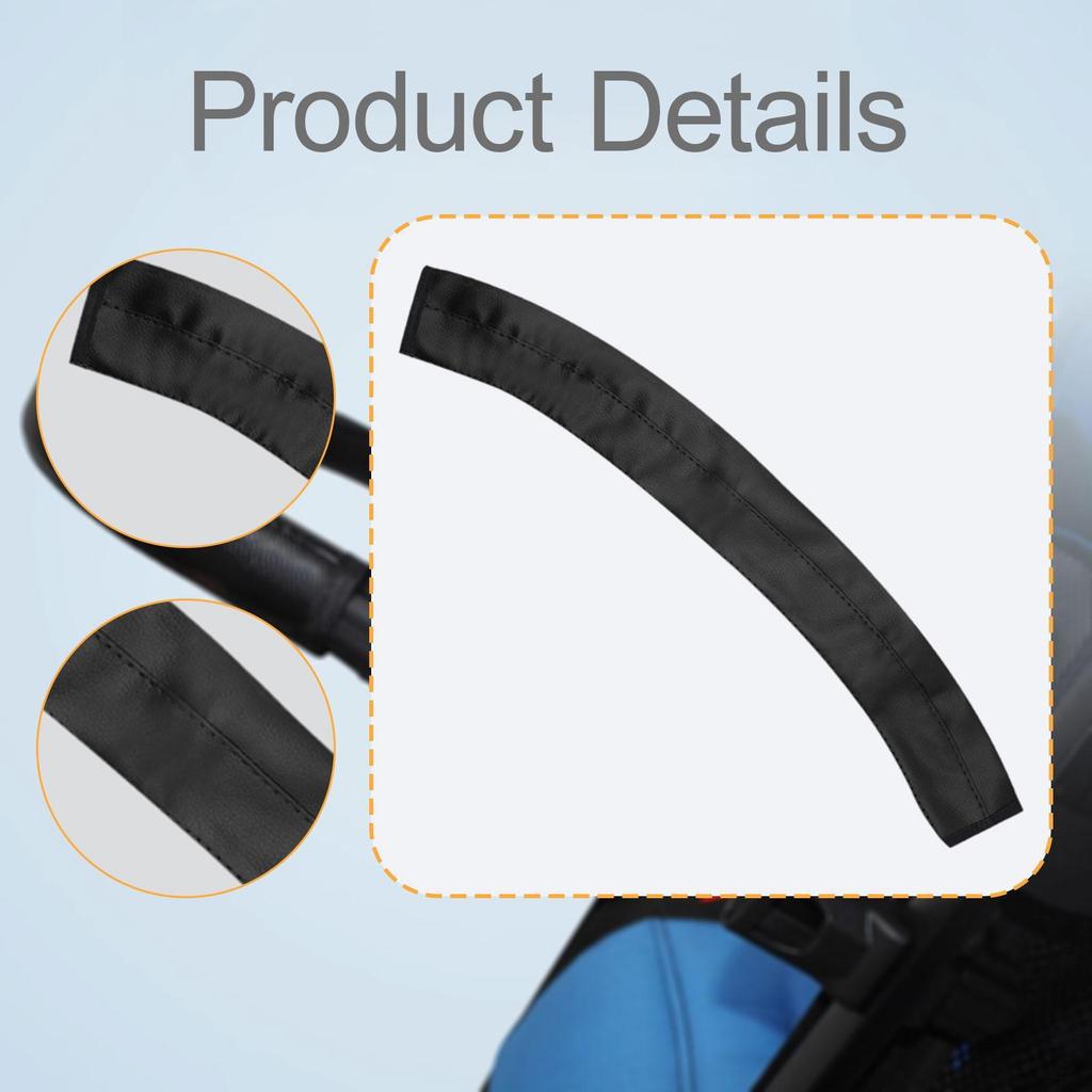 PU Leather Handle Cover Armrest Protector Detachable Easily Install Accessory Anti Slip Grip with