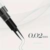 Natural Double Forked Tip Lower Eyelash Pen Makeup Ultra-thin Liquid Quick Drying Eyelash Brow Eyeliner Pencil Makeup Tools