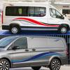 Автомобильные графические наклейки Наклейки на фургон Для Peugeot Boxer Citroen Jumper Fiat Ducato Аксессуары для тюнинга автодомов