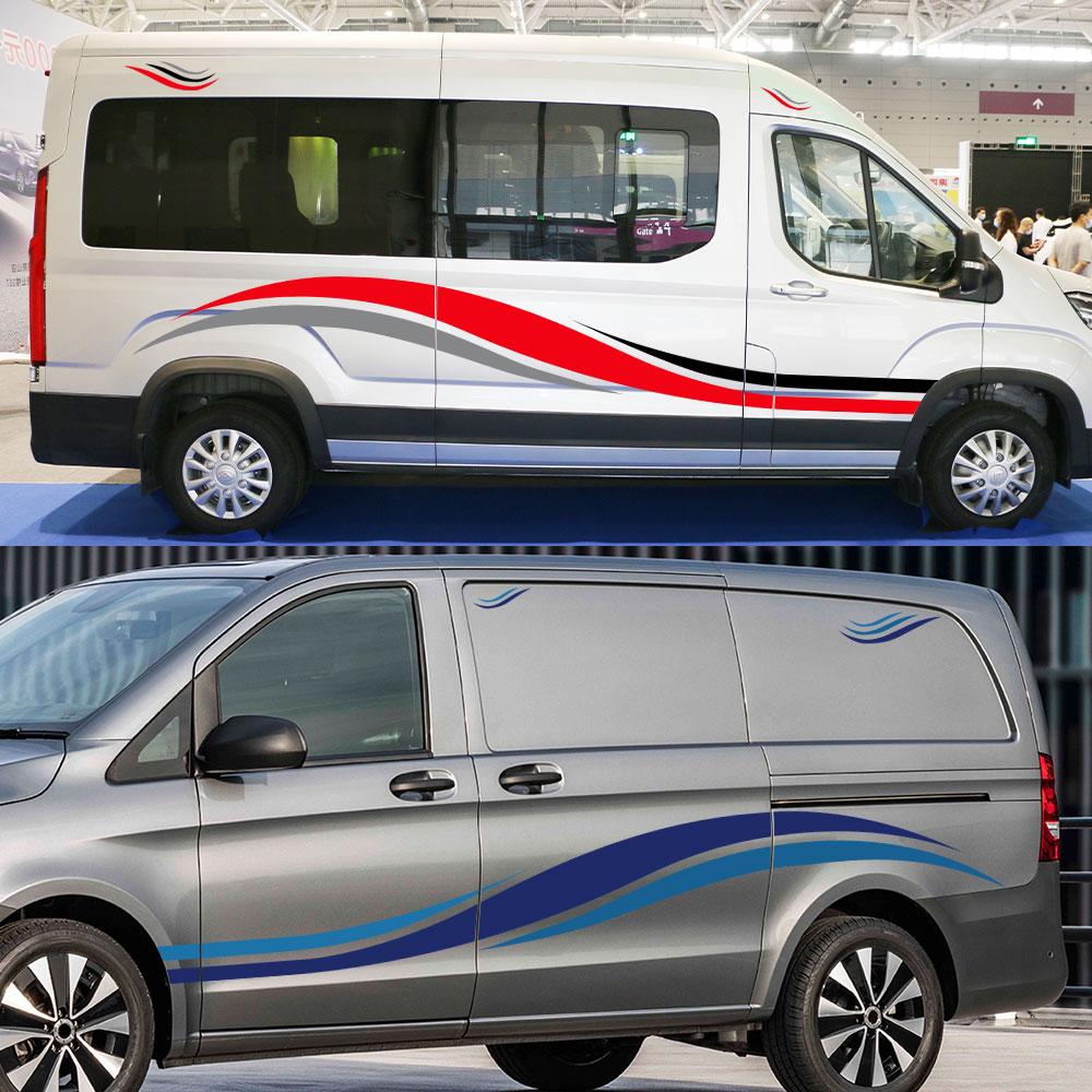 6 шт./лот наклейки для автомобиля графика кемпер фургон наклейки для Peugeot Boxer Citroen Jumper Fiat Ducato тюнинг дома на колесах