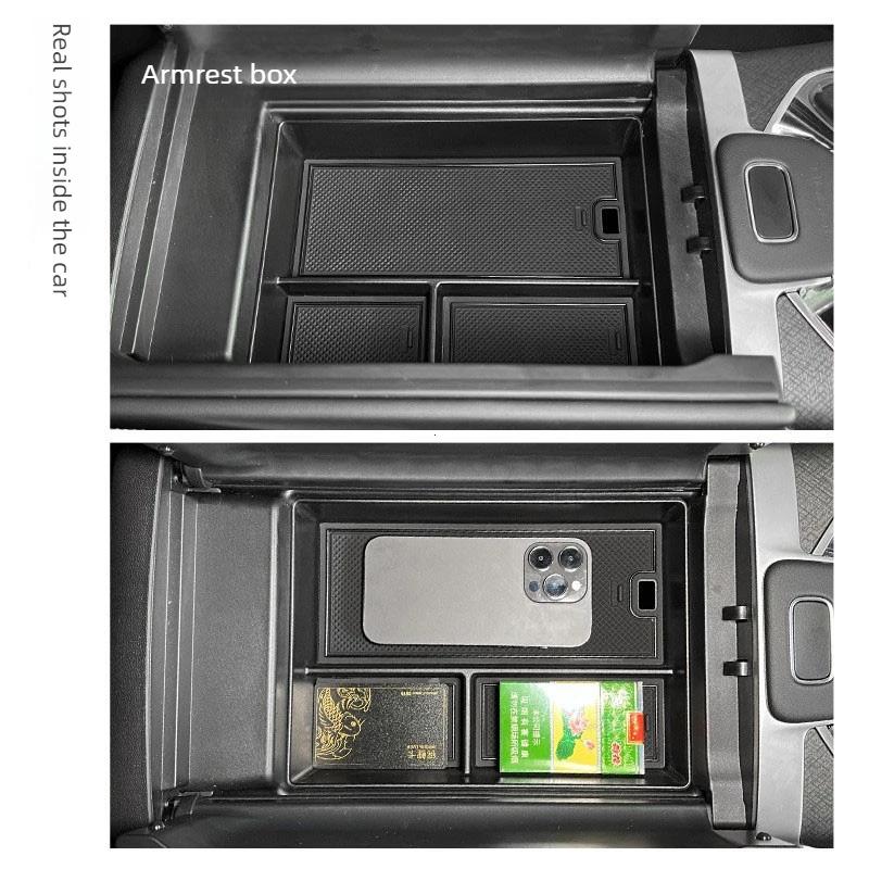 For Jaecoo J8 2024-2025 Center Armrest, Storage Box, Center Console, Storage Tray, Interior, Storage, Organization, Aut