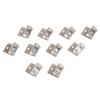 10Pcs/Lot 5 Holes Sofa Spring Clip Fasteners Furniture Spring Hook Fixed Clamps