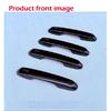 Car four door handle decorative cover Black For Toyota Grand Highlander 2024-