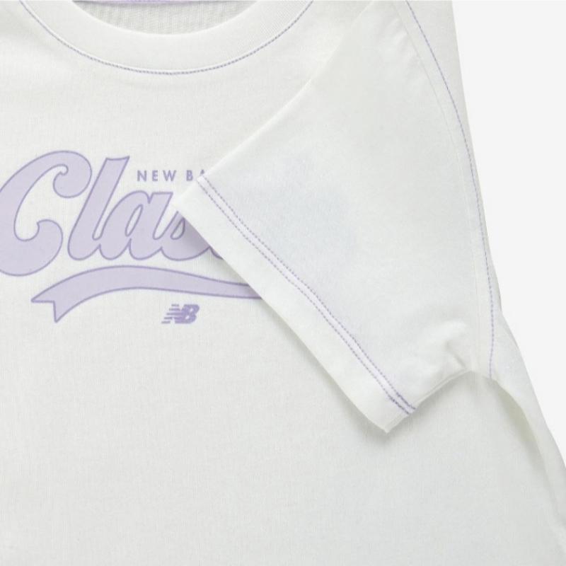 New Balance Футболка с коротким рукавом для детей Nqj Nk9ee2801g 10 Nbgc Life для девочек, укороченная футболка