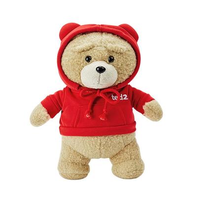 Толстовка Ted2 Bear Plush, 30см, Красный, Популярные игрушки для корейских детей