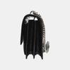 [Pre-Owned] Saint Laurent Sunset Croc Effect Shoulder Bag 'Black' - Very Good #UV8BQE