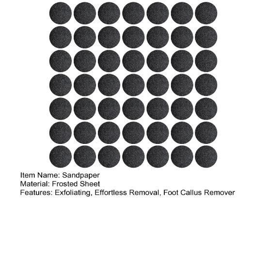 60 шт. сменной наждачной бумаги для электрического устройства для удаления мозолей на ногах, сменные диски для наждачной бумаги зернистостью 80/120/180, аксессуары для набора для удаления мозолей